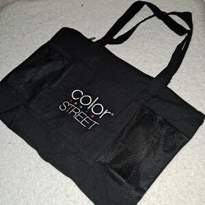 Color Street Black Carryall Tote